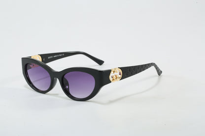 7-Color Stylish Printed Sunglasses with Temples—9701