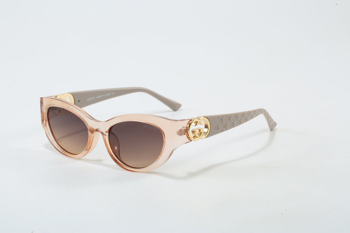 7-Color Stylish Printed Sunglasses with Temples—9701