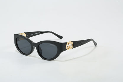 7-Color Stylish Printed Sunglasses with Temples—9701
