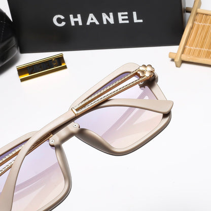 5-Color Stylish Sunglasses with Metallic Trim — 2339
