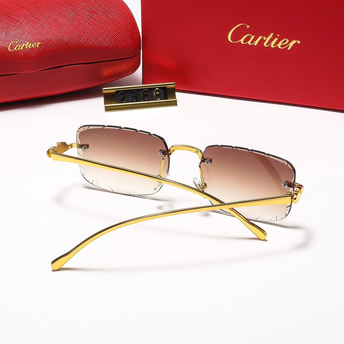 Diamond-cut Leopard 7 Colors Fashion Sunglasses—2365
