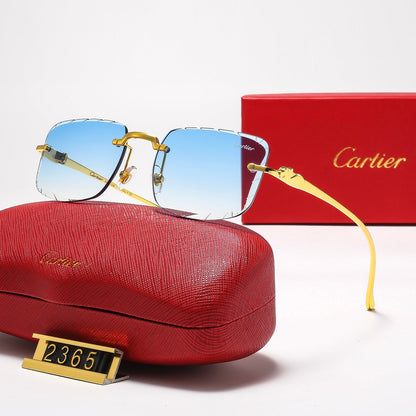 Diamond-cut Leopard 7 Colors Fashion Sunglasses—2365