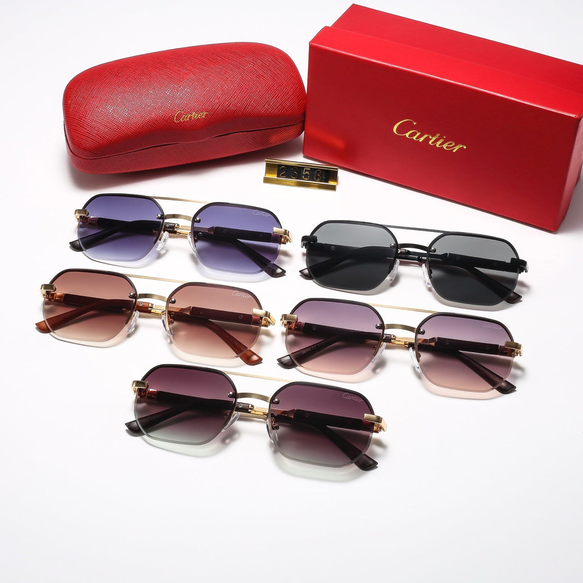 5 Colors Fashion Sunglasses—2358