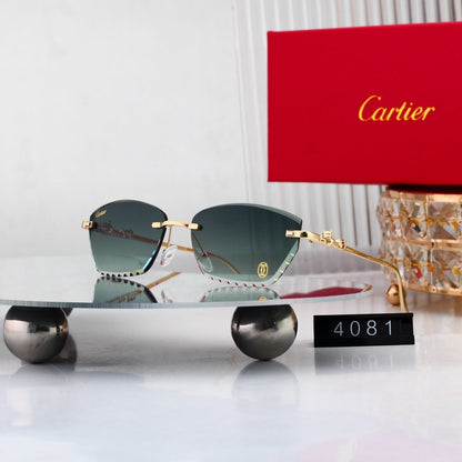 8-Color Fashion Diamond-Cut Sunglasses—4081