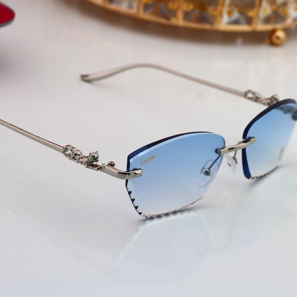 8-Color Fashion Diamond-Cut Sunglasses—4081