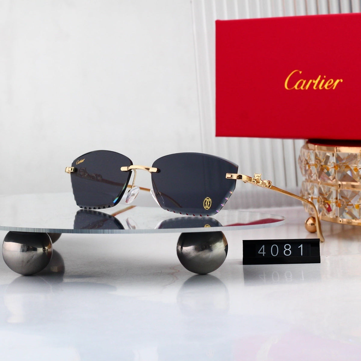 8-Color Fashion Diamond-Cut Sunglasses—4081
