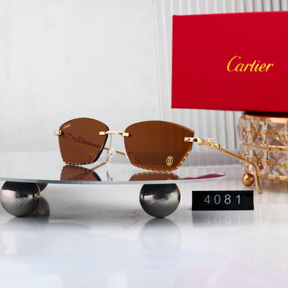 8-Color Fashion Diamond-Cut Sunglasses—4081