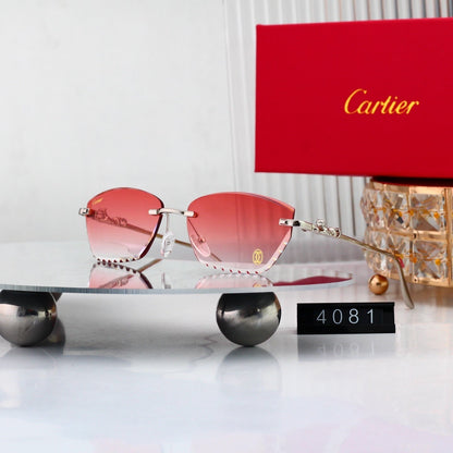 8-Color Fashion Diamond-Cut Sunglasses—4081