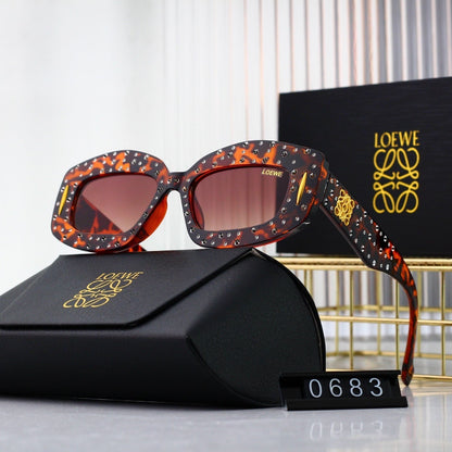 7-Color Stylish Diamond-Embellished Sunglasses—0683