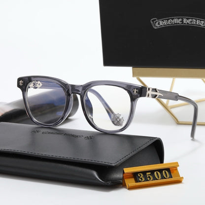 6-Color Stylish Round Sunglasses with Decor - 3500