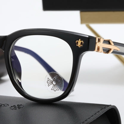 6-Color Stylish Round Sunglasses with Decor - 3500