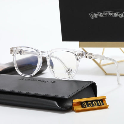 6-Color Stylish Round Sunglasses with Decor - 3500