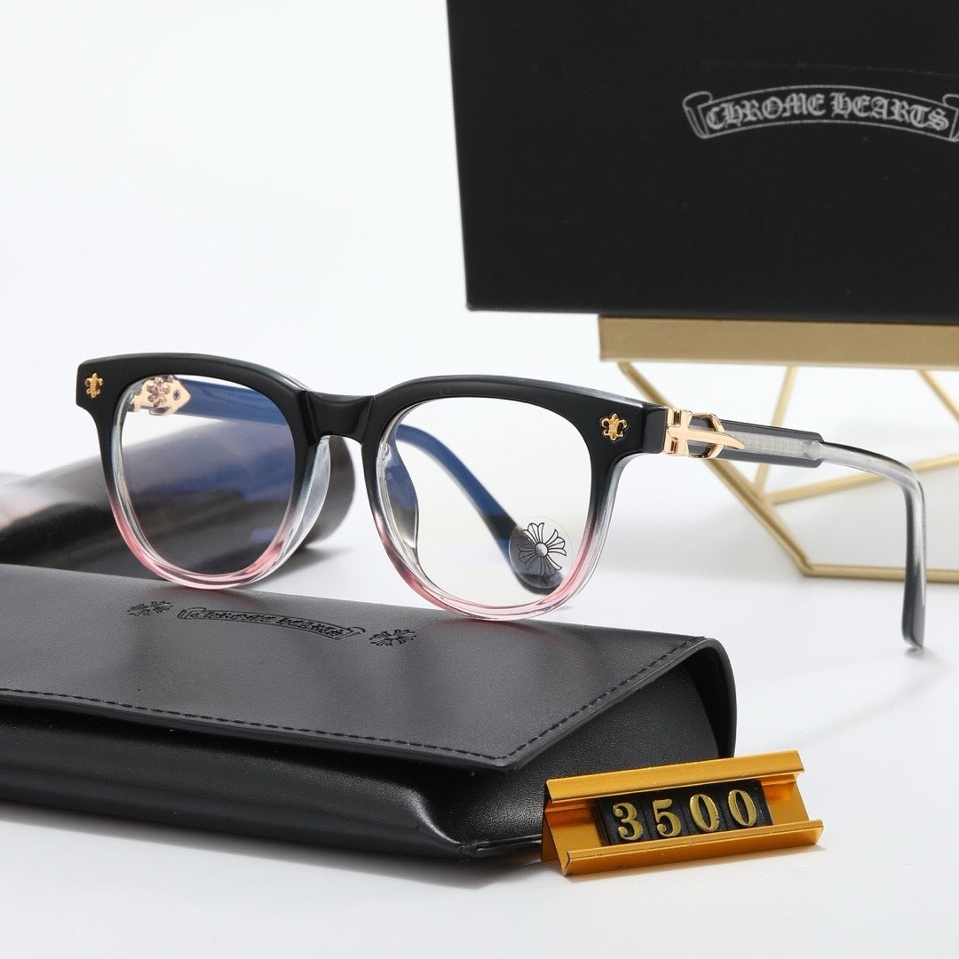 6-Color Stylish Round Sunglasses with Decor - 3500