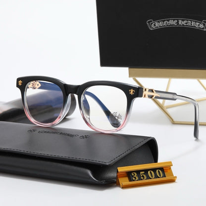 6-Color Stylish Round Sunglasses with Decor - 3500