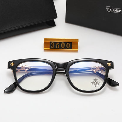 6-Color Stylish Round Sunglasses with Decor - 3500