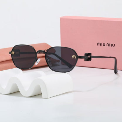 7-Color Stylish Round Sunglasses with Metal Decoration—1552