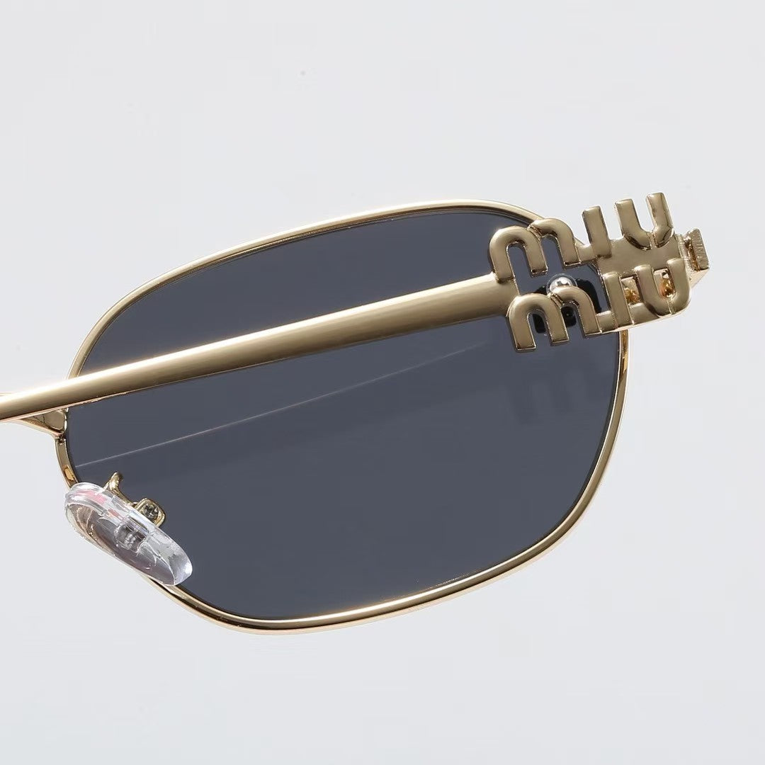7-Color Stylish Round Sunglasses with Metal Decoration—1552