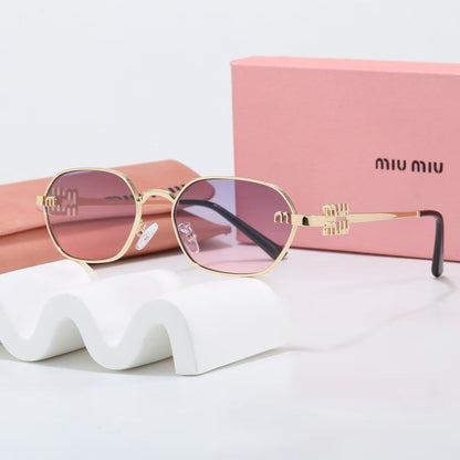 7-Color Stylish Round Sunglasses with Metal Decoration—1552