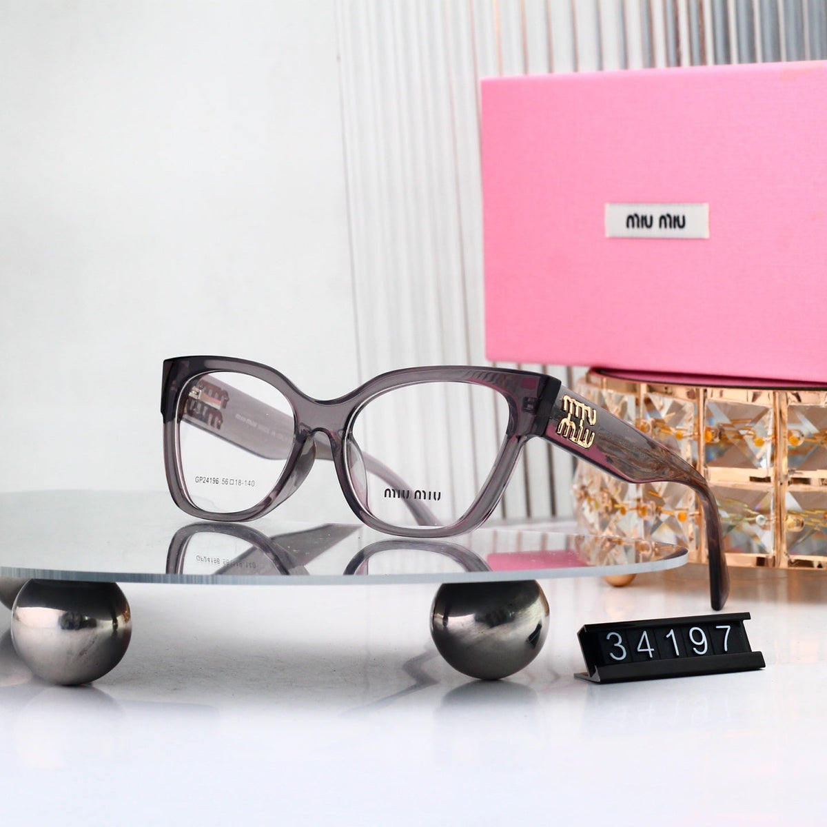 5-Color Stylish Round Non-Prescription Sunglasses—34197