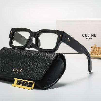 6-Color Stylish Square Thick-Frame Sunglasses—2373