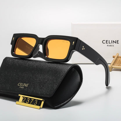 6-Color Stylish Square Thick-Frame Sunglasses—2373