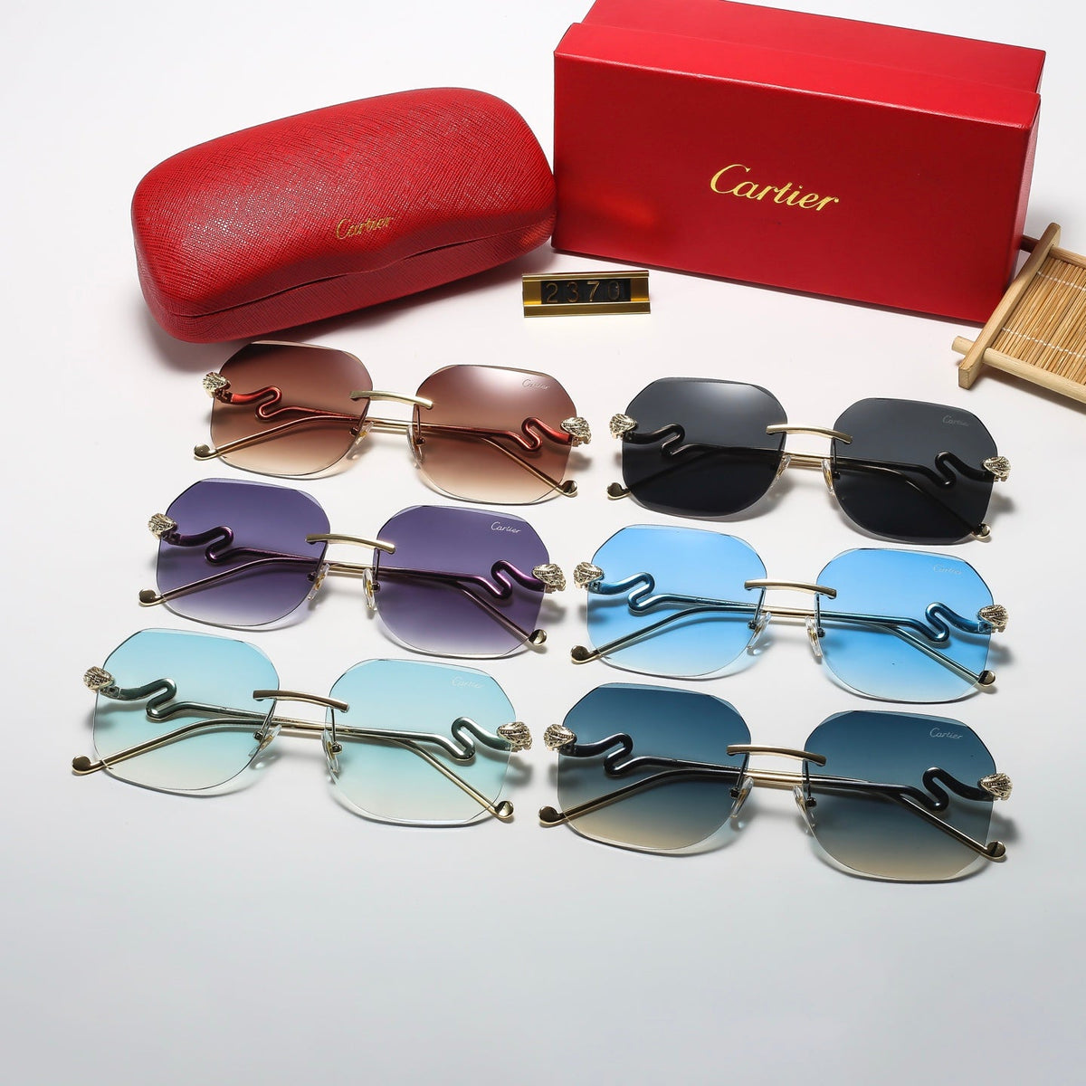 6 Colors Fashion Sunglasses—2370