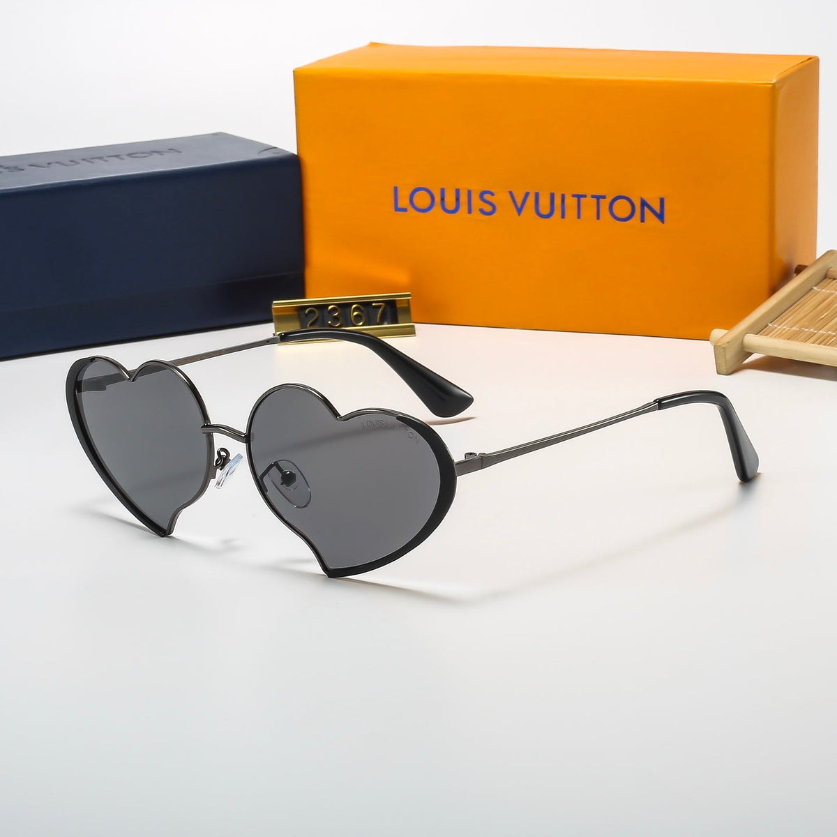 fashion heart 6 Colors Fashion Sunglasses—2367
