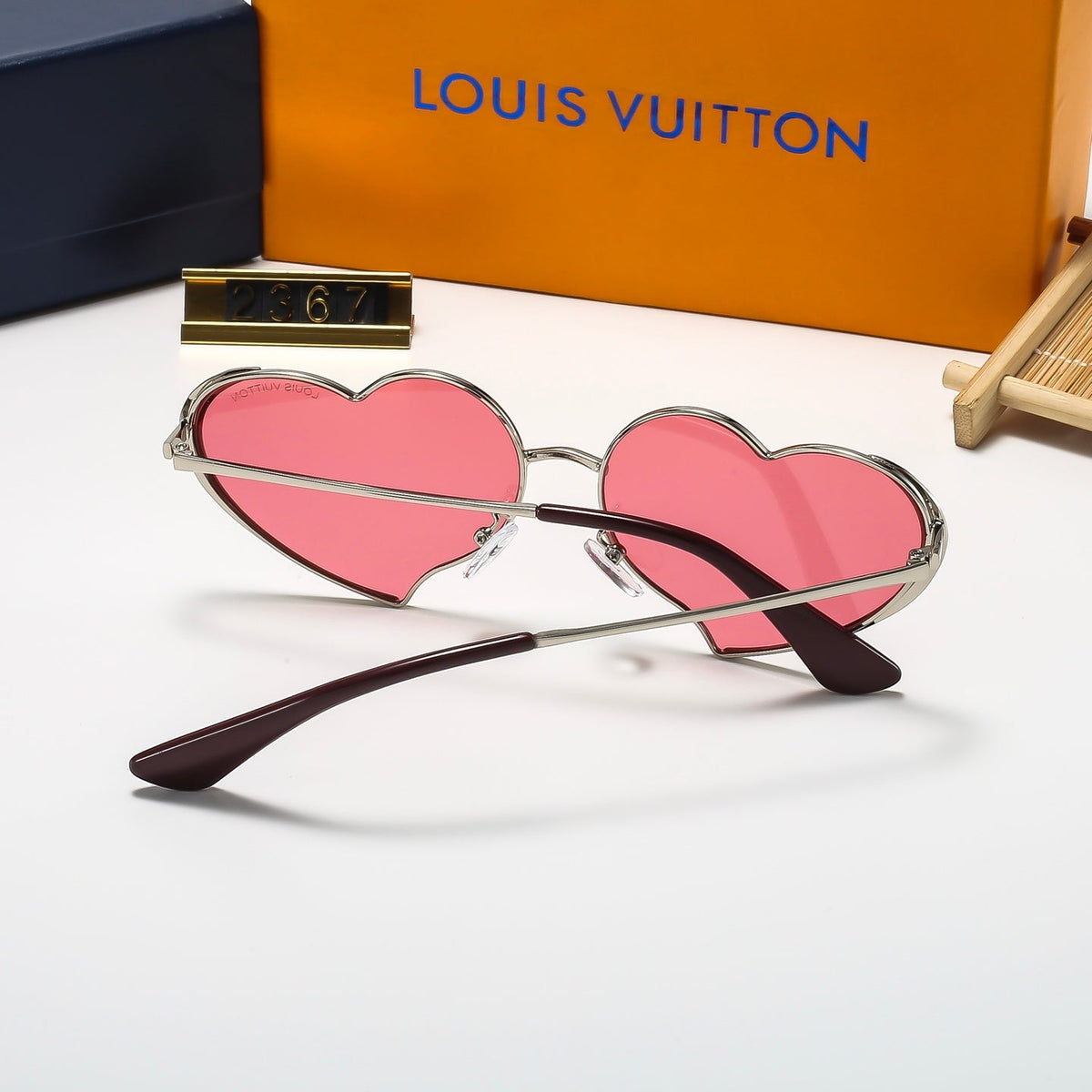 fashion heart 6 Colors Fashion Sunglasses—2367