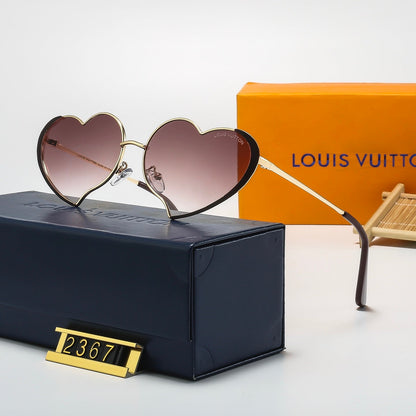 fashion heart 6 Colors Fashion Sunglasses—2367