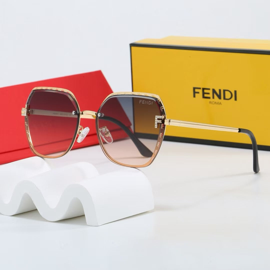 5-color stylish large-lens sunglasses—2188