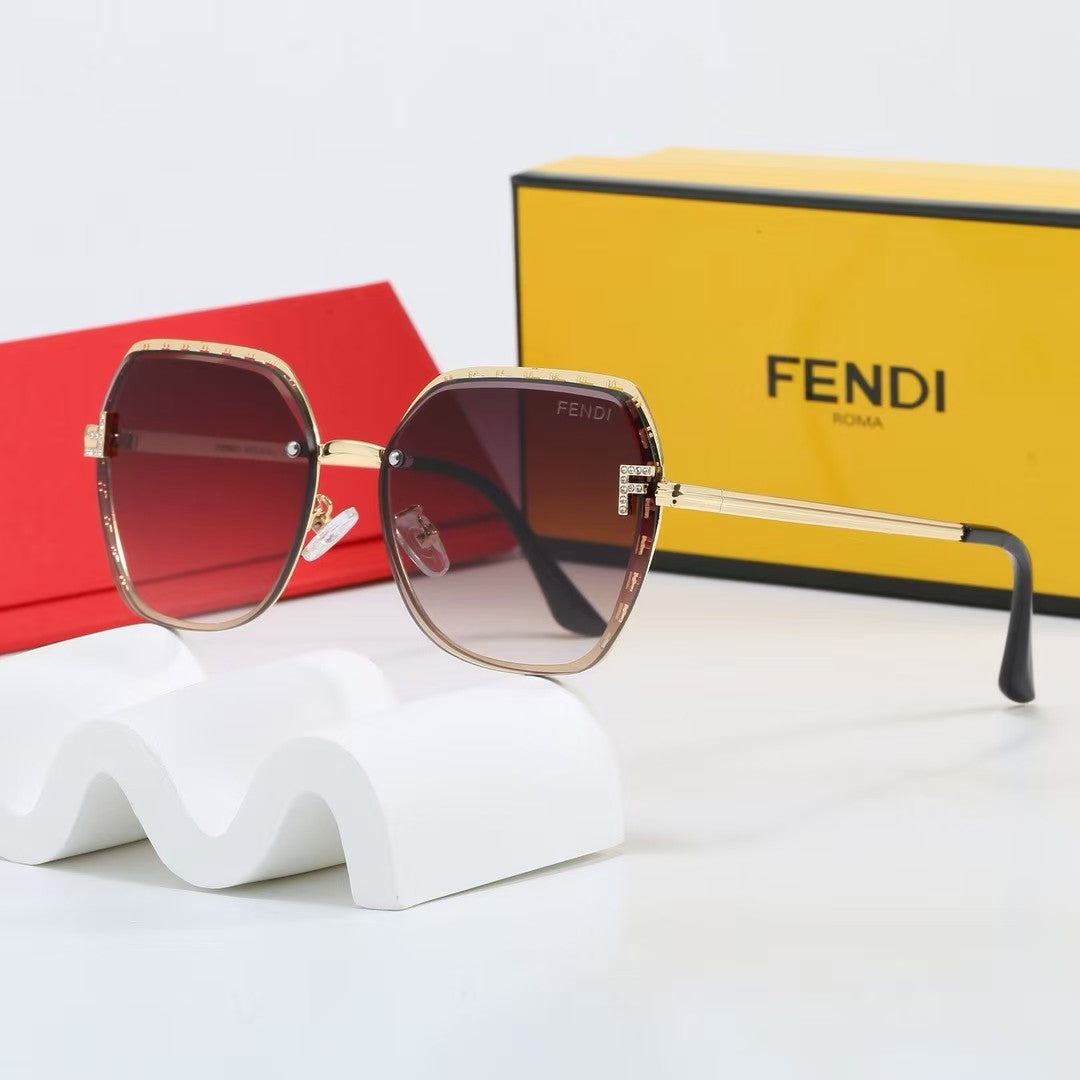 5-color stylish large-lens sunglasses—2188