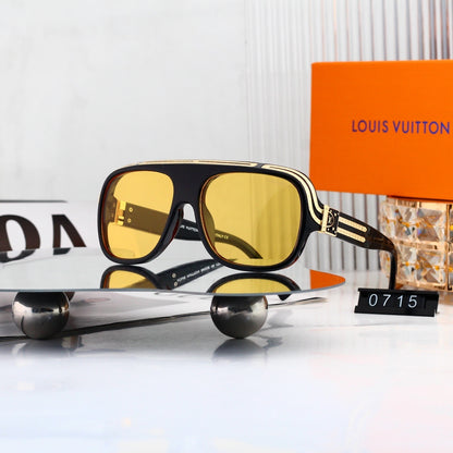 High-quality 8-color stylish square sunglasses