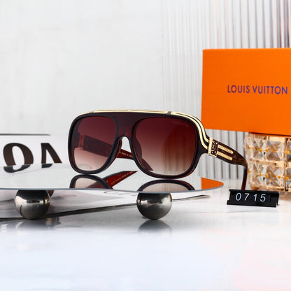 High-quality 8-color stylish square sunglasses