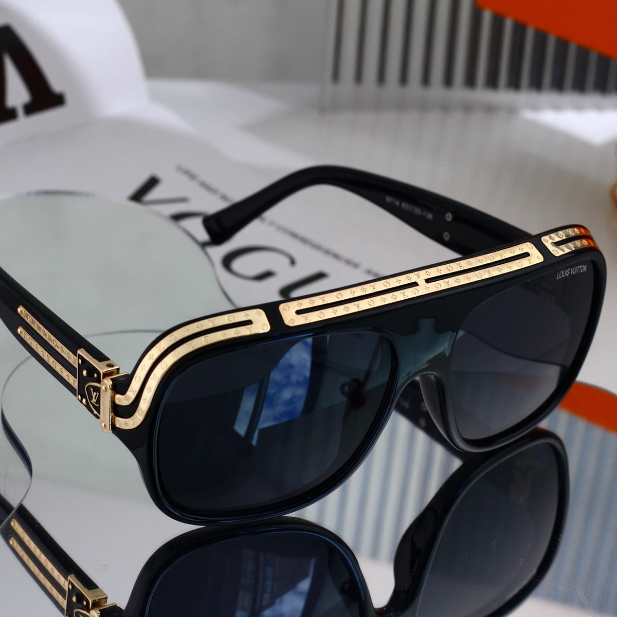 High-quality 8-color stylish square sunglasses