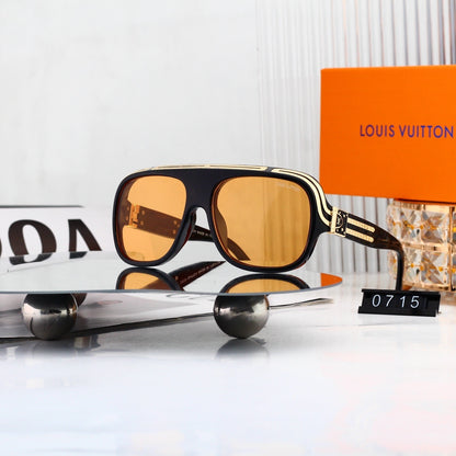 High-quality 8-color stylish square sunglasses