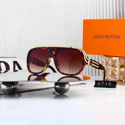 High-quality 8-color stylish square sunglasses