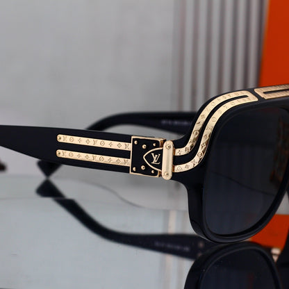 High-quality 8-color stylish square sunglasses