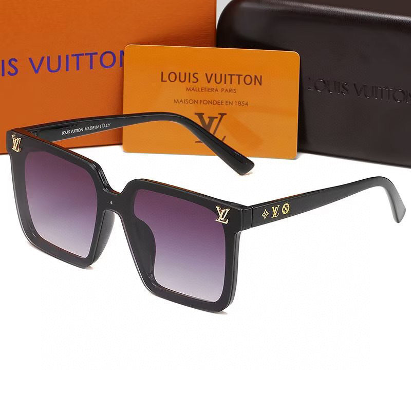 High-quality 6-color stylish square sunglasses
