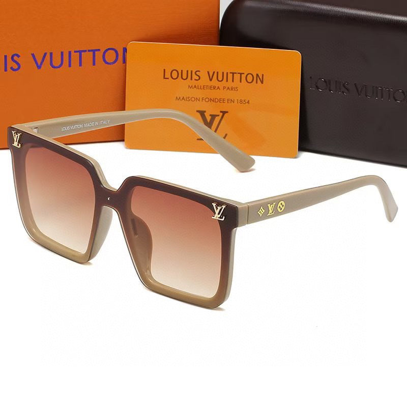High-quality 6-color stylish square sunglasses