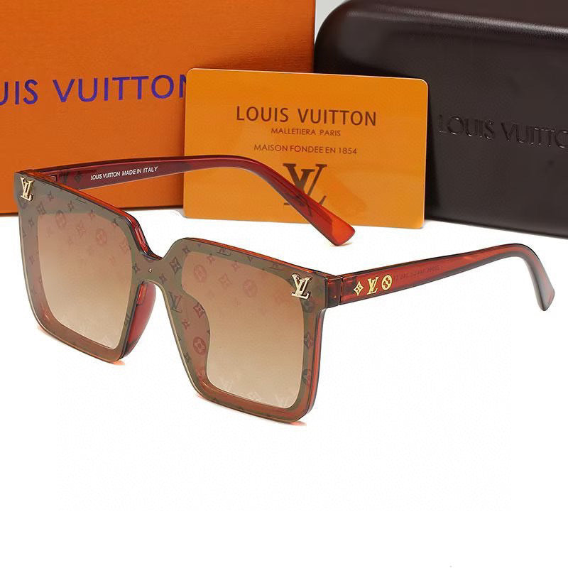 High-quality 6-color stylish square sunglasses