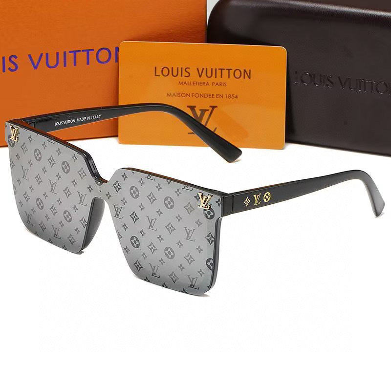High-quality 6-color stylish square sunglasses