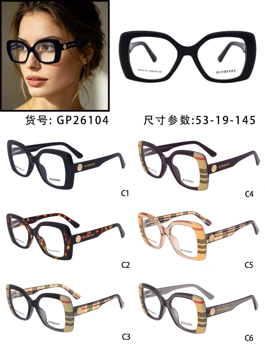 6 Pairs of Premium Sunglasses ZS0008