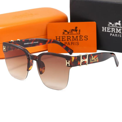 Hermès exquisite square sunglasses in six colors 9702