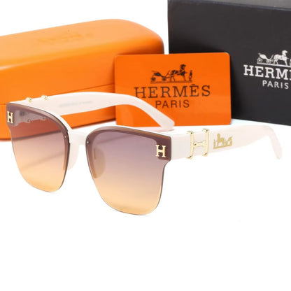 Hermès exquisite square sunglasses in six colors 9702