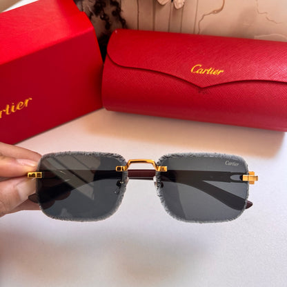Cartier Rectangular 5-Color Premium Sunglasses ZS0007