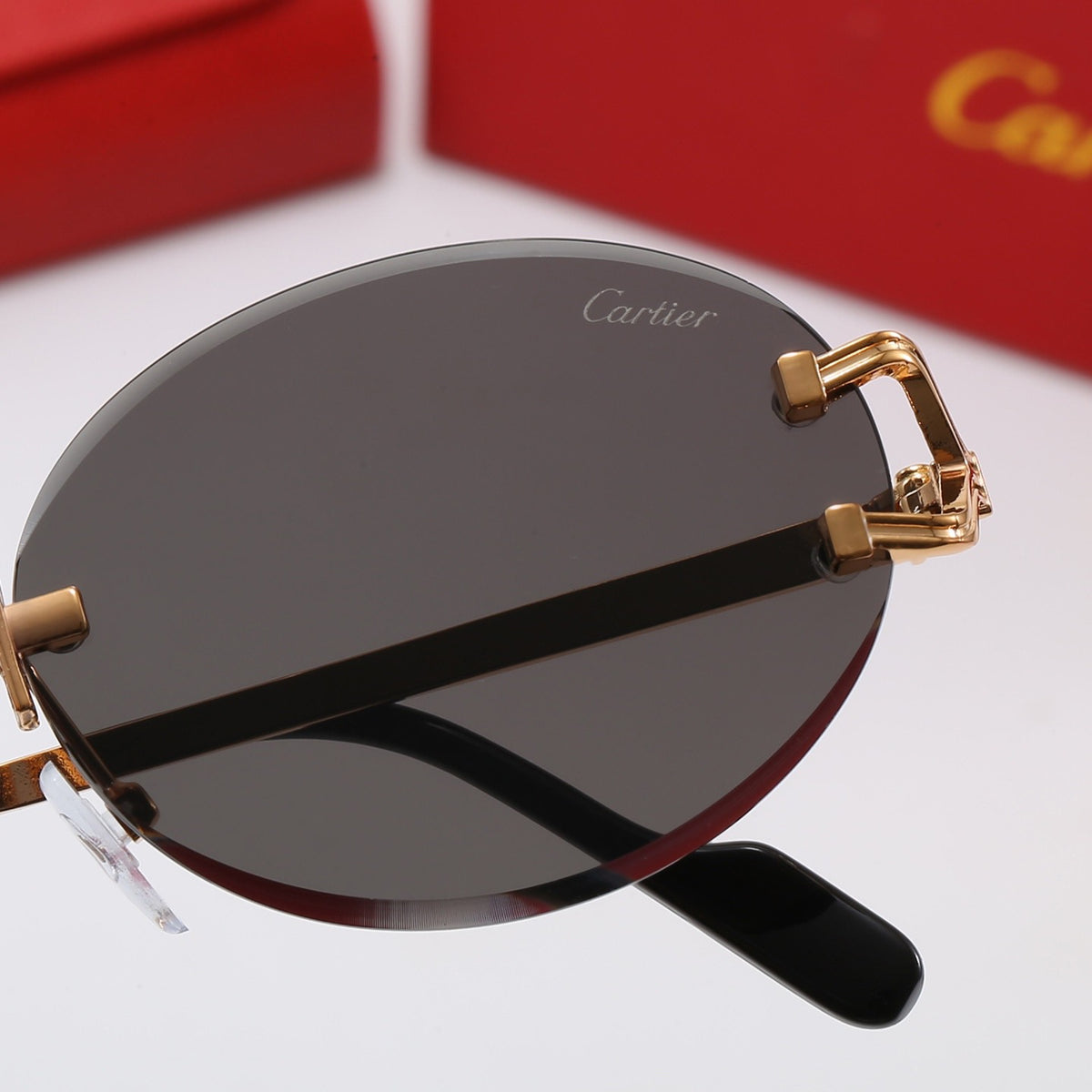 Cartier exquisite round sunglasses in five colors 4376