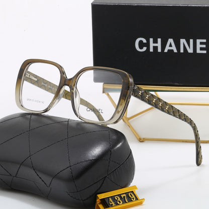 Chanel exquisite square-with-rounded-corners sunglasses in six colors. 4379