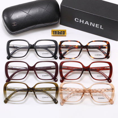 Chanel exquisite square-with-rounded-corners sunglasses in six colors. 4379