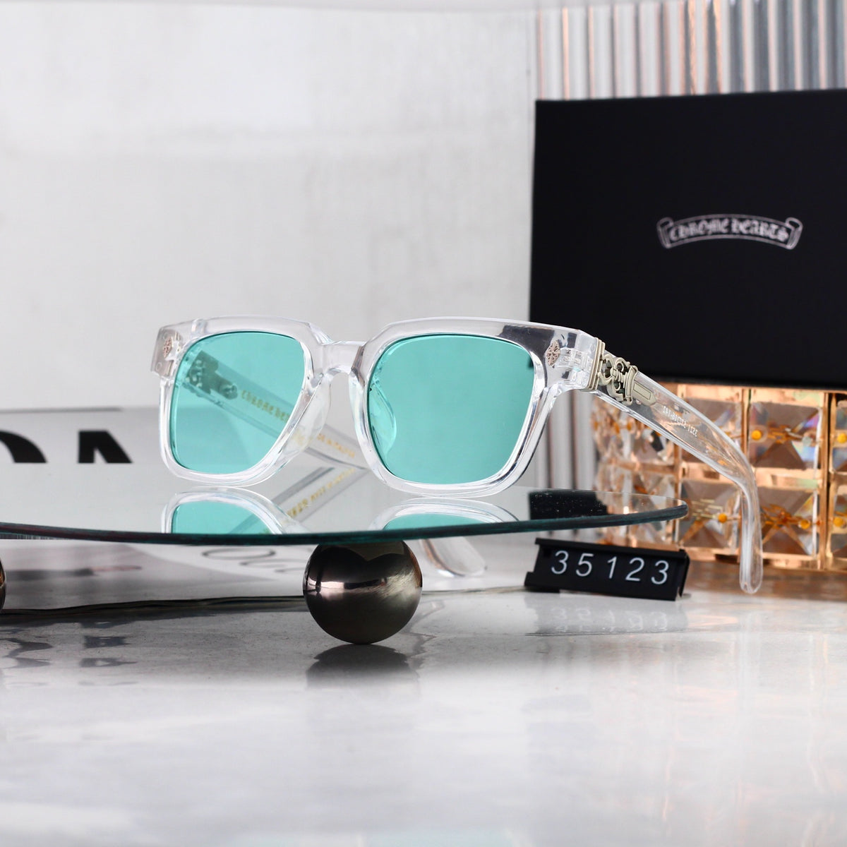 Chrome Hearts Premium Sunglasses 6 Colors 23123