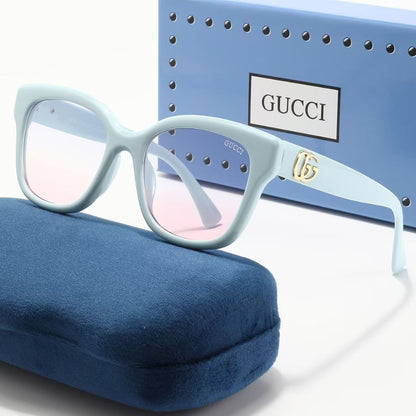 Exquisite Gucci square-round sunglasses available in 6 colors. 3408